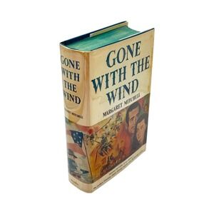 Macmillan Gone With The Wind HC DJ Book 1936 Civil War 1964 Printing Vintage